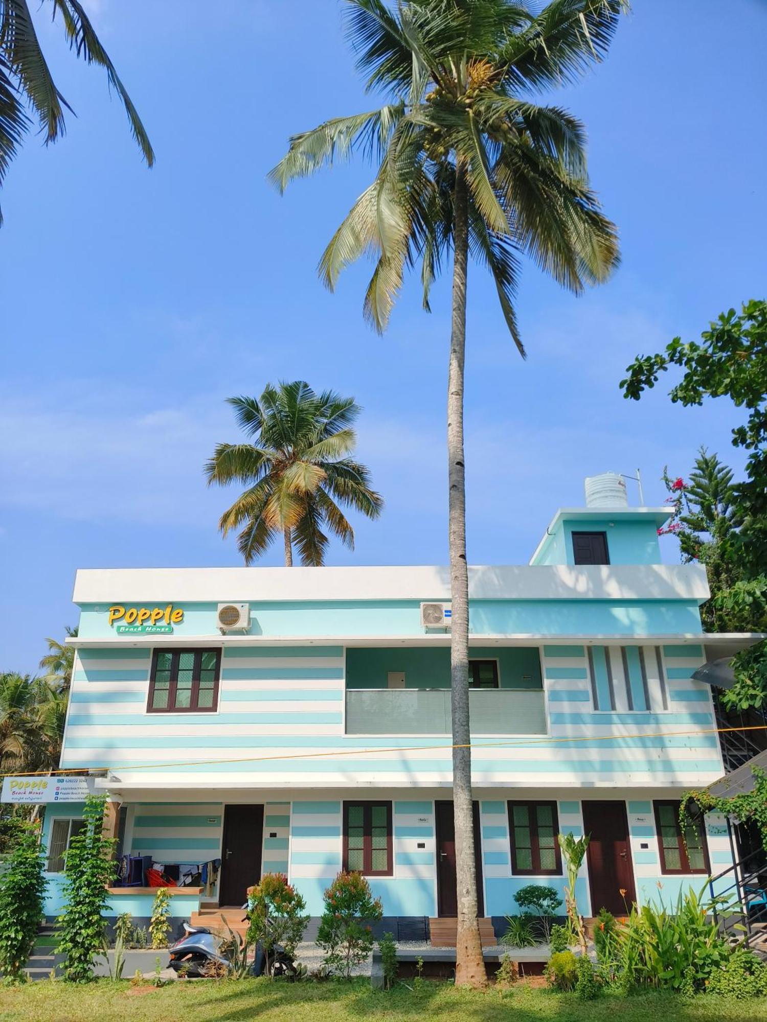 Popple Beach House Varkala Exterior foto
